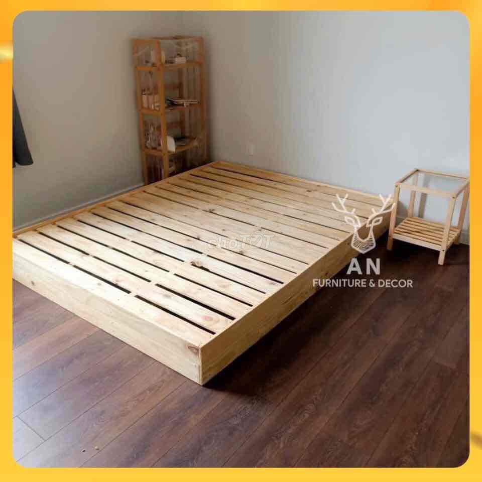 Chuyên giường palet gỗ thông giá tận xưởng từ 450k