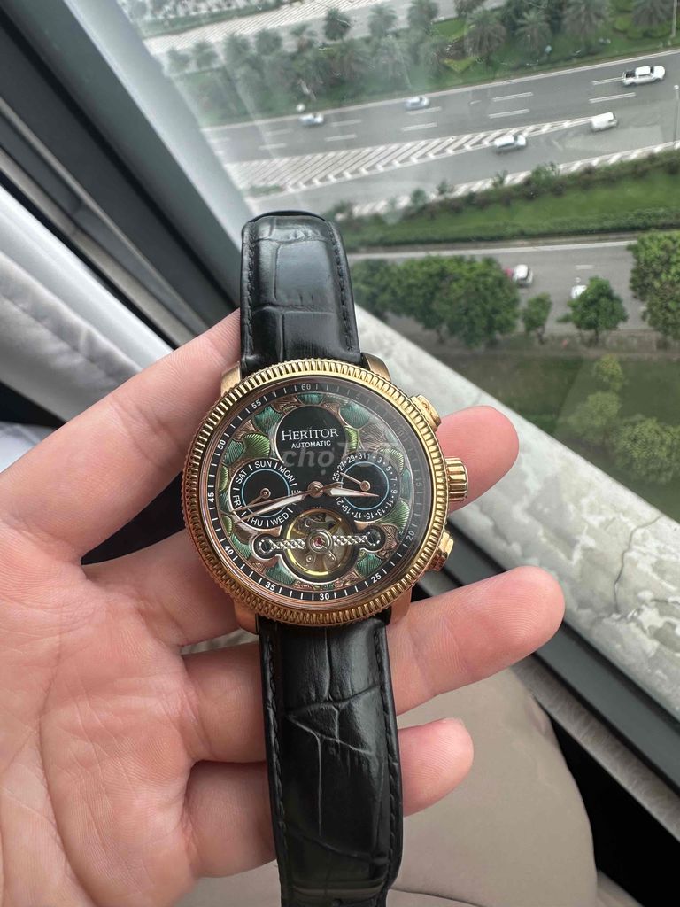 Đồng hồ Heritor Aura Semi-Skeleton Nam 44mm. Mua bán Đồng hồ tại Quận Nam Từ Liêm Hà Nội được đăng bởi Beso Tris hình 1