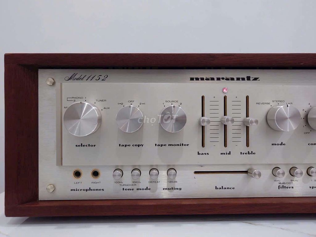 Marantz 1152 chạy 8 sò sắt Marantz chữ đỏ, rất mới