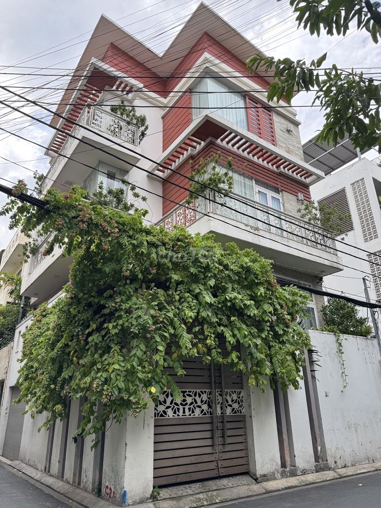 NHÀ GÓC 2 MẶT TIỀN HXH--HẦM 4 TẦNG– DT: 7,5x11M---5PN , GIÁ 16 TỶ