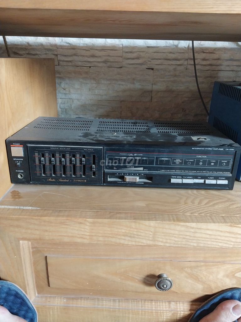 Amply Fisher CA-225D Đen. Mua bán Tivi, Âm thanh tại Thành phố Biên Hòa Đồng Nai được đăng bởi Hoàng Mạnh Hưng  hình 1