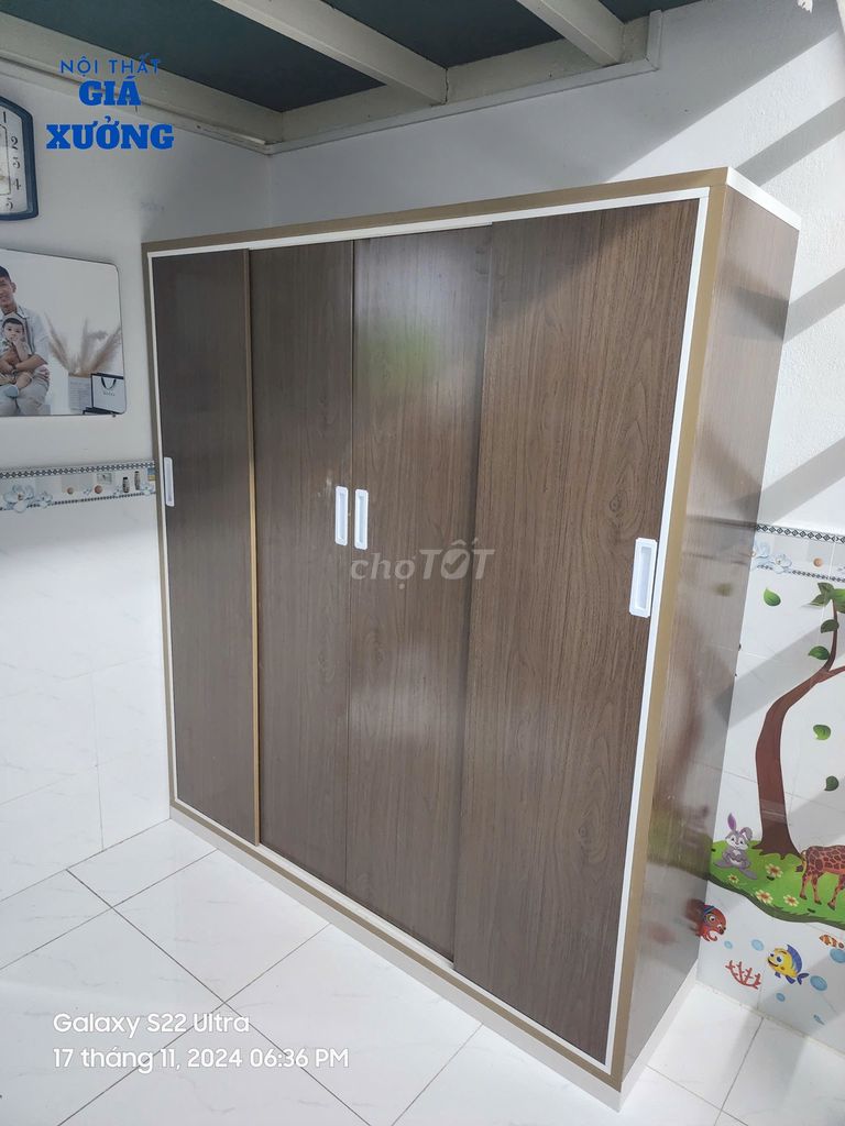 TỦ NHỰA TỦ MỚI TỦ CỬA LÙA TỦ QUẦN ÁO 1M4