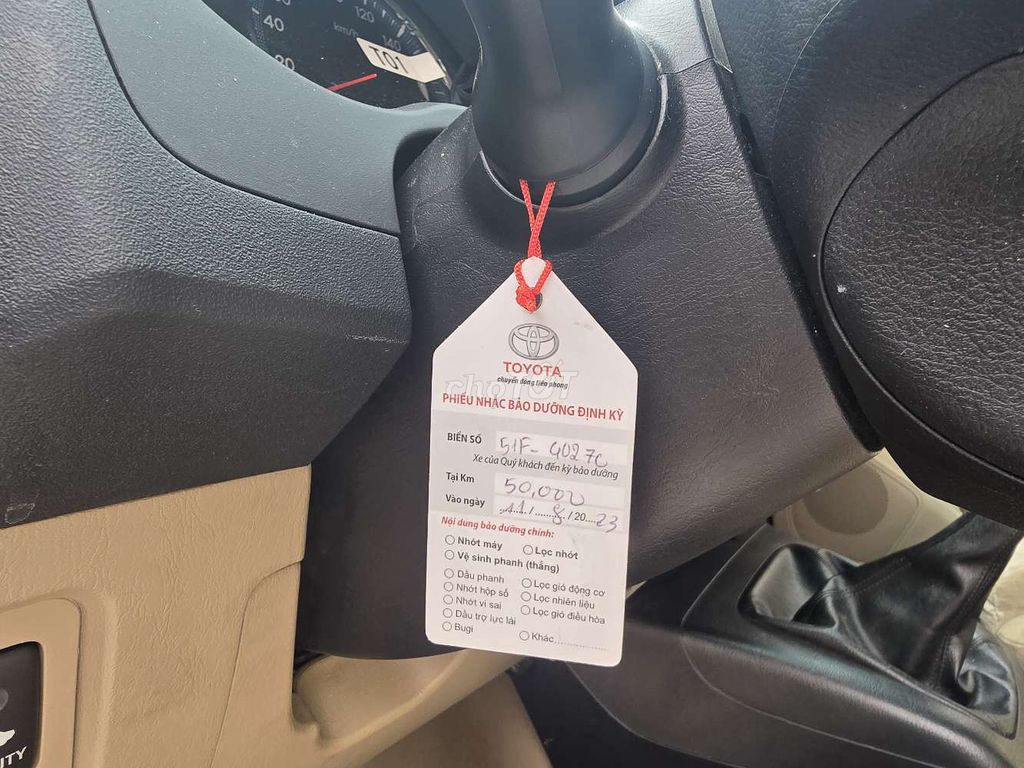 FORTUNER 2.5G 2016 MT DẦU 54000KM BẢO HÀNH 1 NĂM. Mua bán Ô tô tại Quận Bình Tân Tp Hồ Chí Minh được đăng bởi Lê Tử can  hình 11