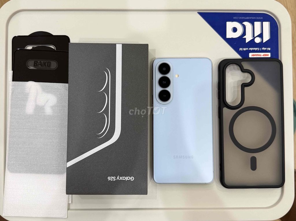 Samsung Galaxy S26 Xanh nhạt FULLBOX 99,9%. Mua bán Điện thoại tại Huyện Hoài Đức Hà Nội được đăng bởi Đỗ Trung hình 1