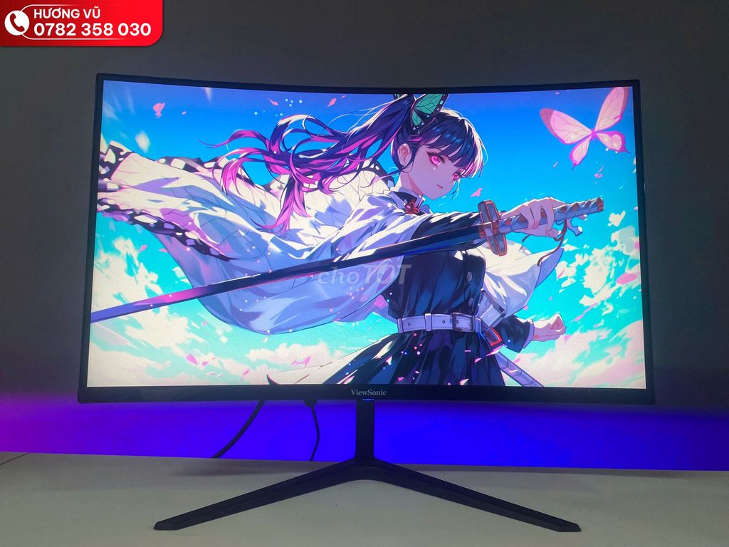 Màn hình Viewsonic 27 inch cong 240Hz. Mua bán Phụ kiện (Màn hình, Chuột...) tại Quận 12 Tp Hồ Chí Minh được đăng bởi Sale Long Phát Computer hình 1