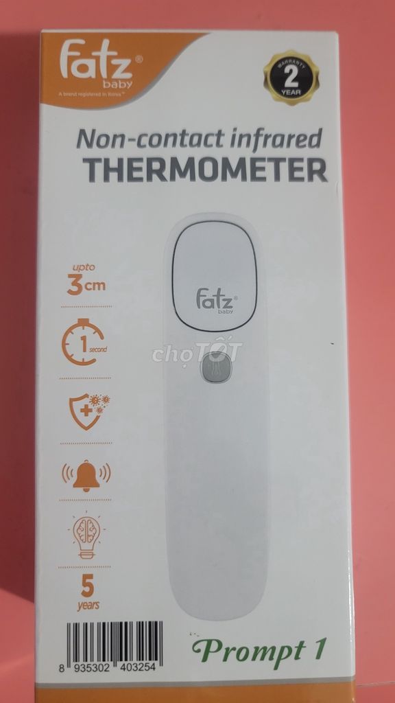 Nhiệt kế hồng ngoại Fatz Baby Trắng. Mua bán Nội thất, đồ gia dụng khác tại Thành phố Bắc Ninh Bắc Ninh được đăng bởi Tiến Dũng hình 1