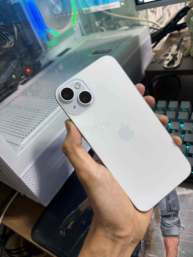 ip15plus 128gb lock lắp sim là dùng k cần sim ghep. Mua bán Điện thoại tại Quận Ninh Kiều Cần Thơ được đăng bởi Tâm mobile hình 1