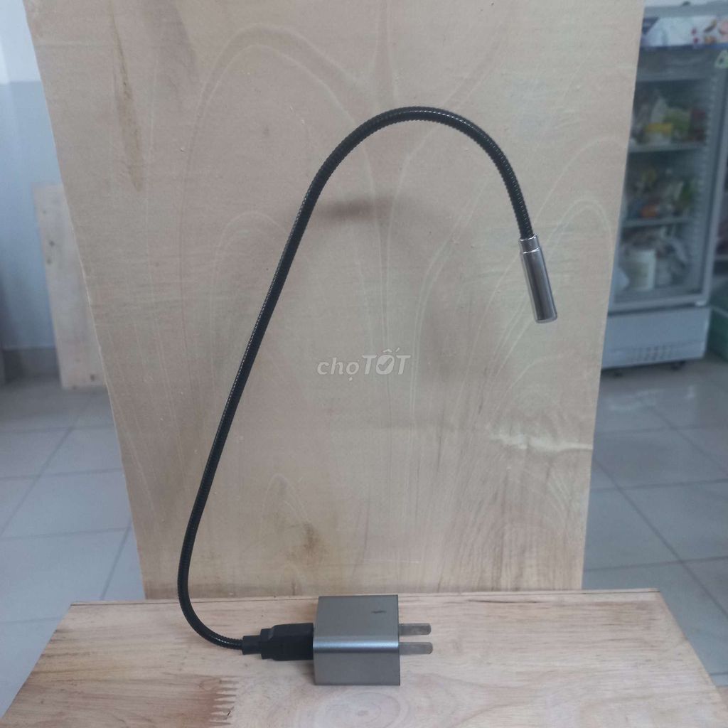 Đèn đọc sách USB ống gân dẻo Bạc. Mua bán Đèn tại Thành phố Thủ Đức Tp Hồ Chí Minh được đăng bởi Khoa Trần hình 1
