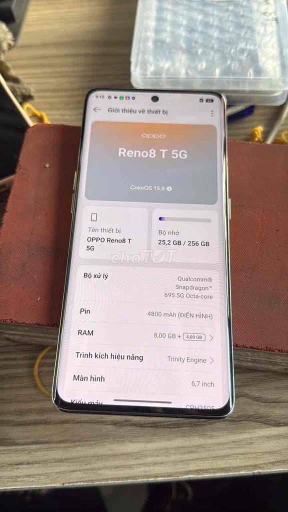 Oppo Reno 8T Pro 256GB Đa sắc. Mua bán Điện thoại tại Quận 12 Tp Hồ Chí Minh được đăng bởi Dinh Mai Nuong hình 1