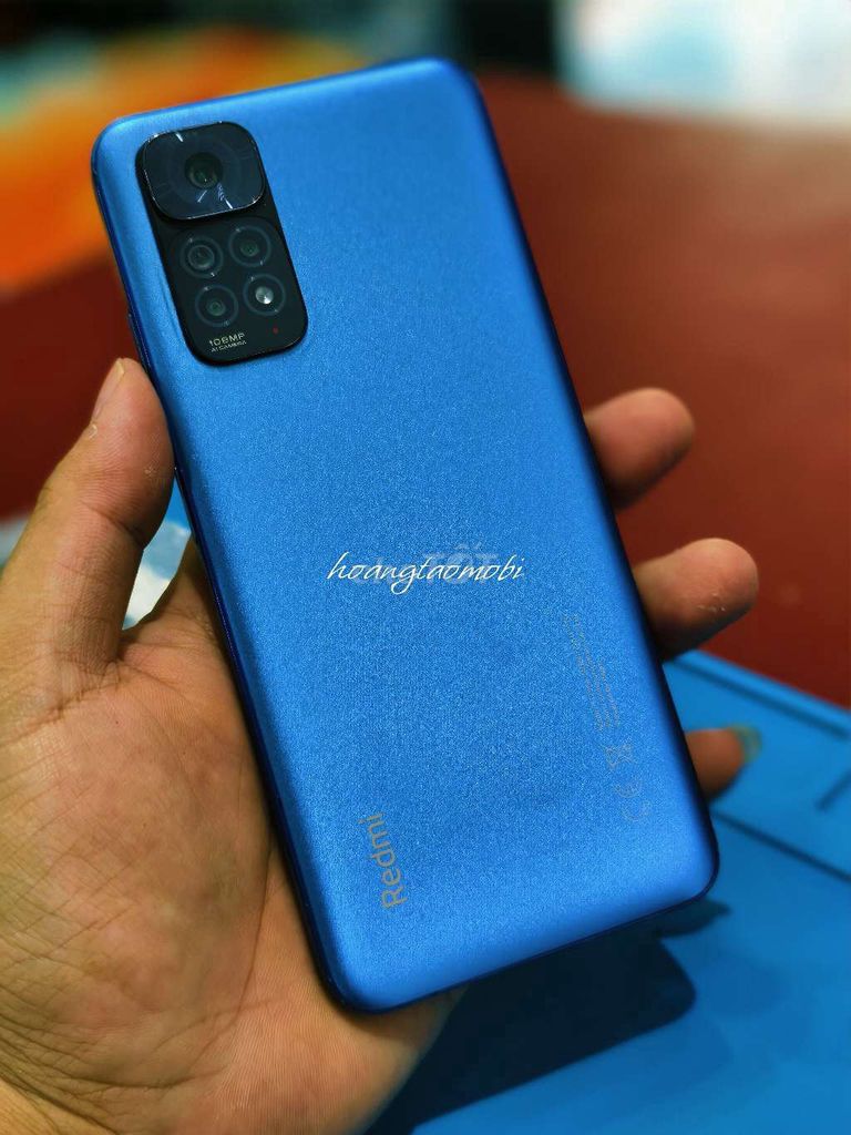 Xiaomi Redmi Note 11 128GB Xanh. Mua bán Điện thoại tại Quận Tân Bình Tp Hồ Chí Minh được đăng bởi Táo Bán Lổ hình 1