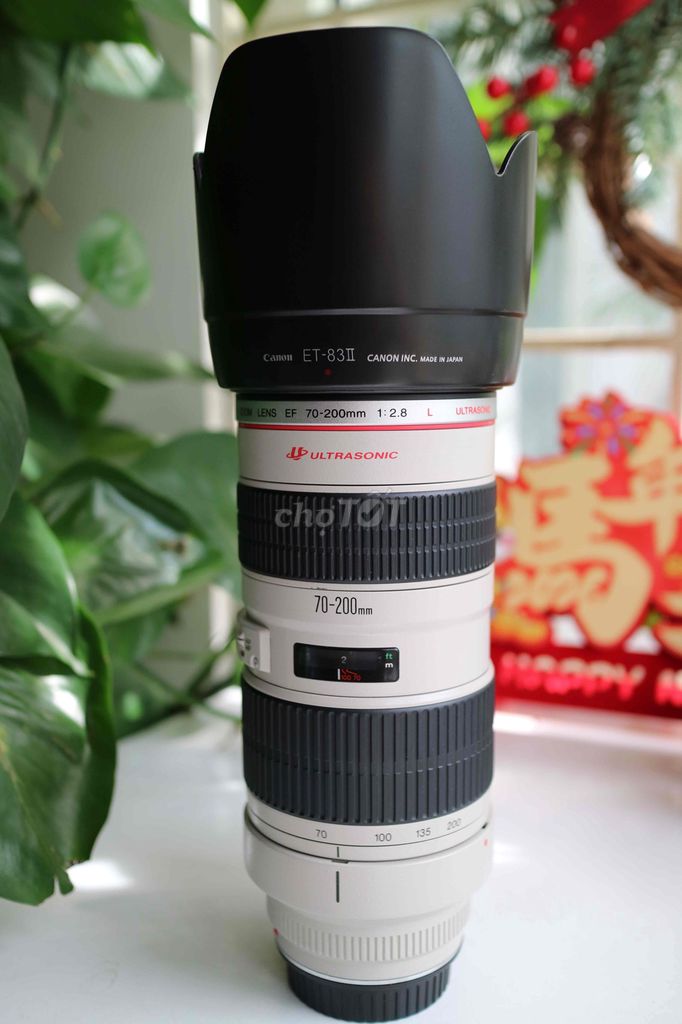 Ống kính Canon EF 70-200mm f/2.8L Trắng đã sử dụn. Mua bán Máy ảnh, Máy quay tại Quận Hà Đông Hà Nội được đăng bởi Chinh hình 1