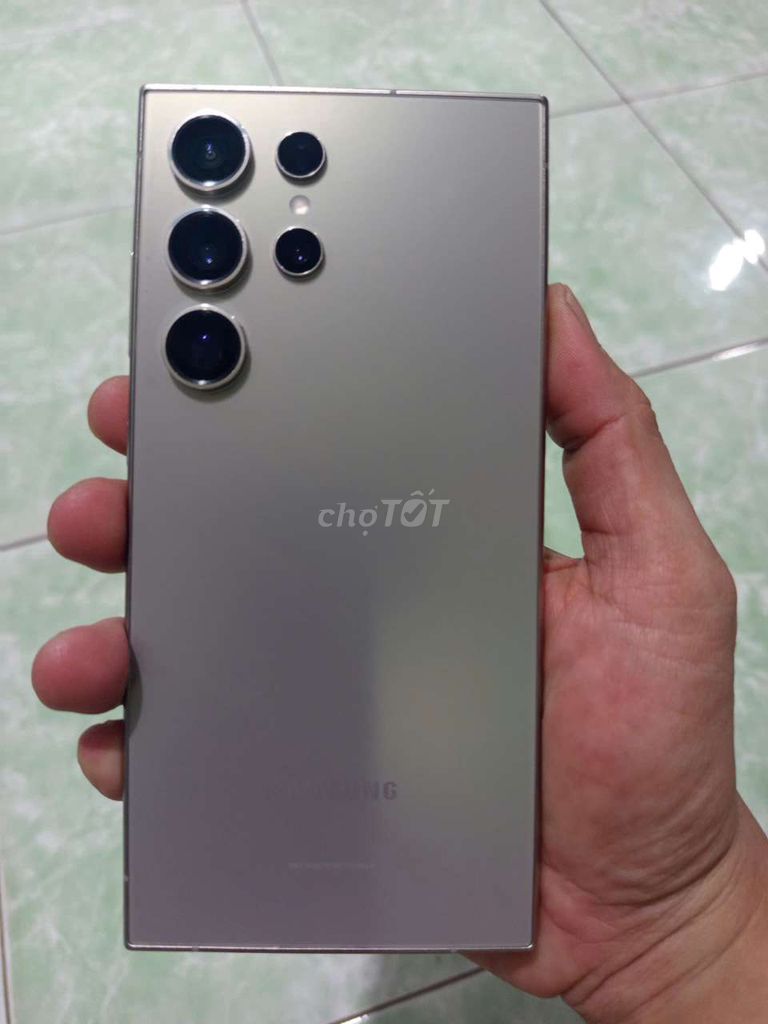 Samsung S24 Ultra 256GB Titan Việt Nam. Mua bán Điện thoại tại Huyện Châu Thành Bến Tre được đăng bởi Huy hình 1
