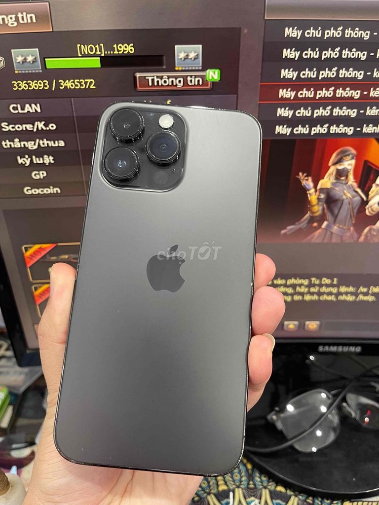 Apple iPhone 14 Pro Max 128GB Đen Đã dùng. Mua bán Điện thoại tại Quận Hà Đông Hà Nội được đăng bởi Tên chưa cung cấp hình 1
