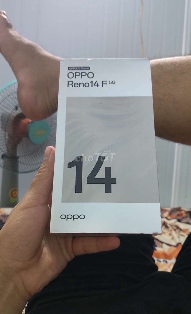 Oppo Reno 14F 5G Đã sử dụng có hộp. Mua bán Điện thoại tại Huyện Vĩnh Thạnh Cần Thơ được đăng bởi Lê Văn Dừa hình 1