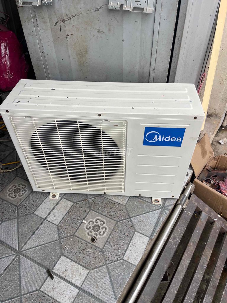 Cục nóng điều hòa Midea 12000 BTU. Mua bán Máy lạnh, điều hoà tại Huyện Thanh Trì Hà Nội được đăng bởi thu mua điều hoà cũ hỏng hình 1