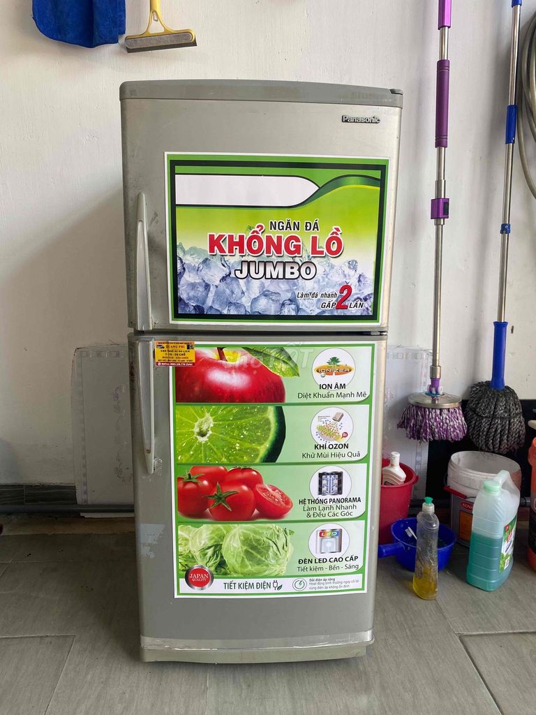 Tủ lạnh panasonic 155 lít nguyên zin gas và lốc. Mua bán Tủ lạnh tại Thị xã Phú Mỹ Bà Rịa - Vũng Tàu được đăng bởi Nguyễn Quang Phi hình 1