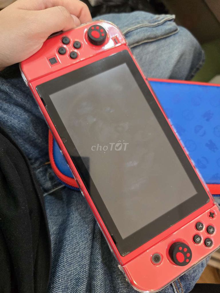 Nintendo Switch V2 Mario Limited Đỏ Đã sử dụng. Mua bán Thiết bị chơi game tại Quận Nam Từ Liêm Hà Nội được đăng bởi Khanh hình 1