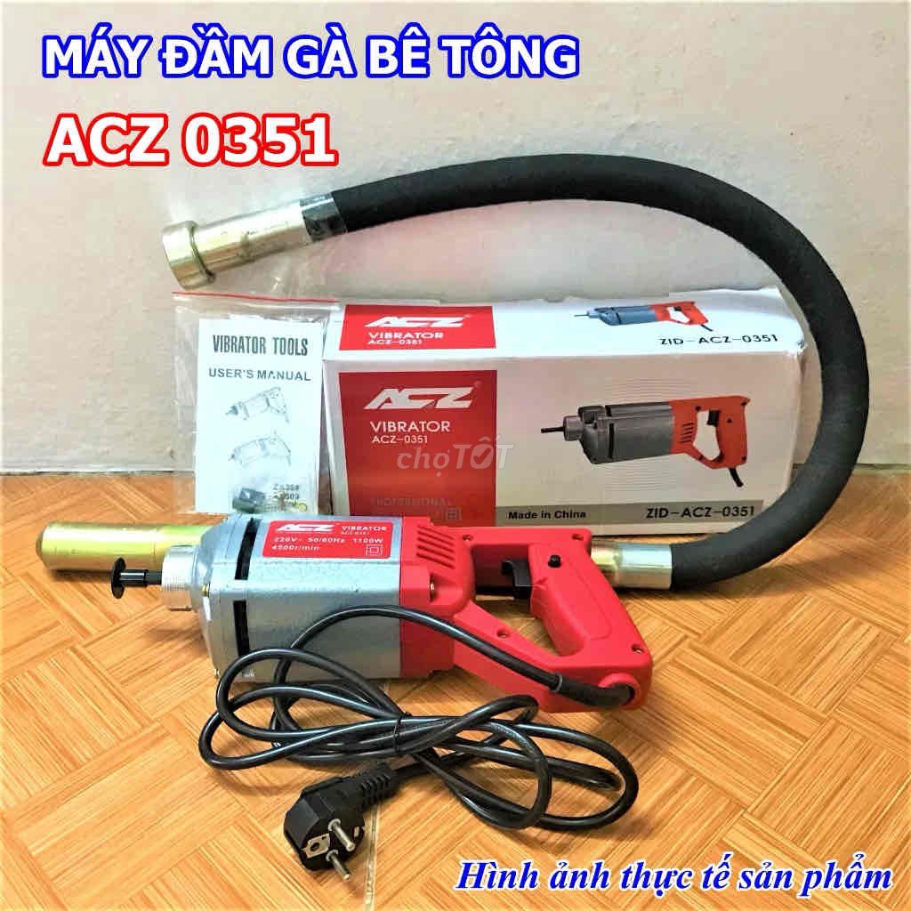 Máy đầm dùi cầm tay ACZ0351 kèm dây dùng 1 lần. Mua bán Đồ chuyên dụng, Giống nuôi trồng tại Quận Hoàn Kiếm Hà Nội được đăng bởi Tranv hình 1