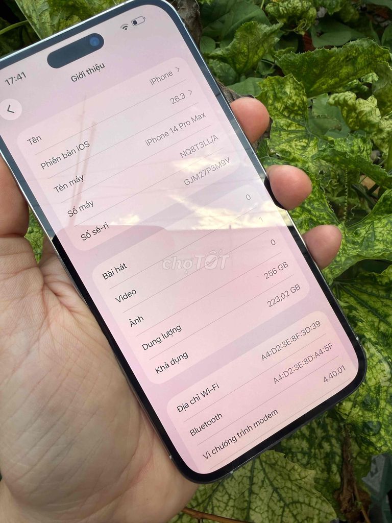 Apple iPhone 14 Pro Max 256GB Bạc Máy full 2 sim. Mua bán Điện thoại tại Thành phố Sa Đéc Đồng Tháp được đăng bởi trà văn lâm hình 1