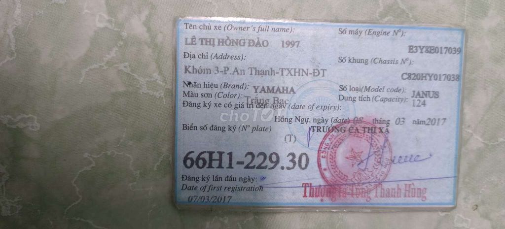 Janus trắng nhám xe đI LÀM ĐI CHƠI Rất thuận lợi. Mua bán Xe máy tại Huyện Bình Chánh Tp Hồ Chí Minh được đăng bởi thanh hình 1