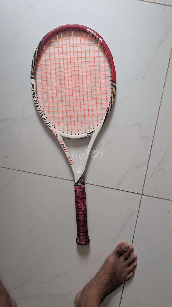 Vợt tennis Wilson Pro Staff Six One 100. Mua bán Đồ thể thao, Dã ngoại tại Thành phố Long Xuyên An Giang được đăng bởi Hoài Vũ hình 1