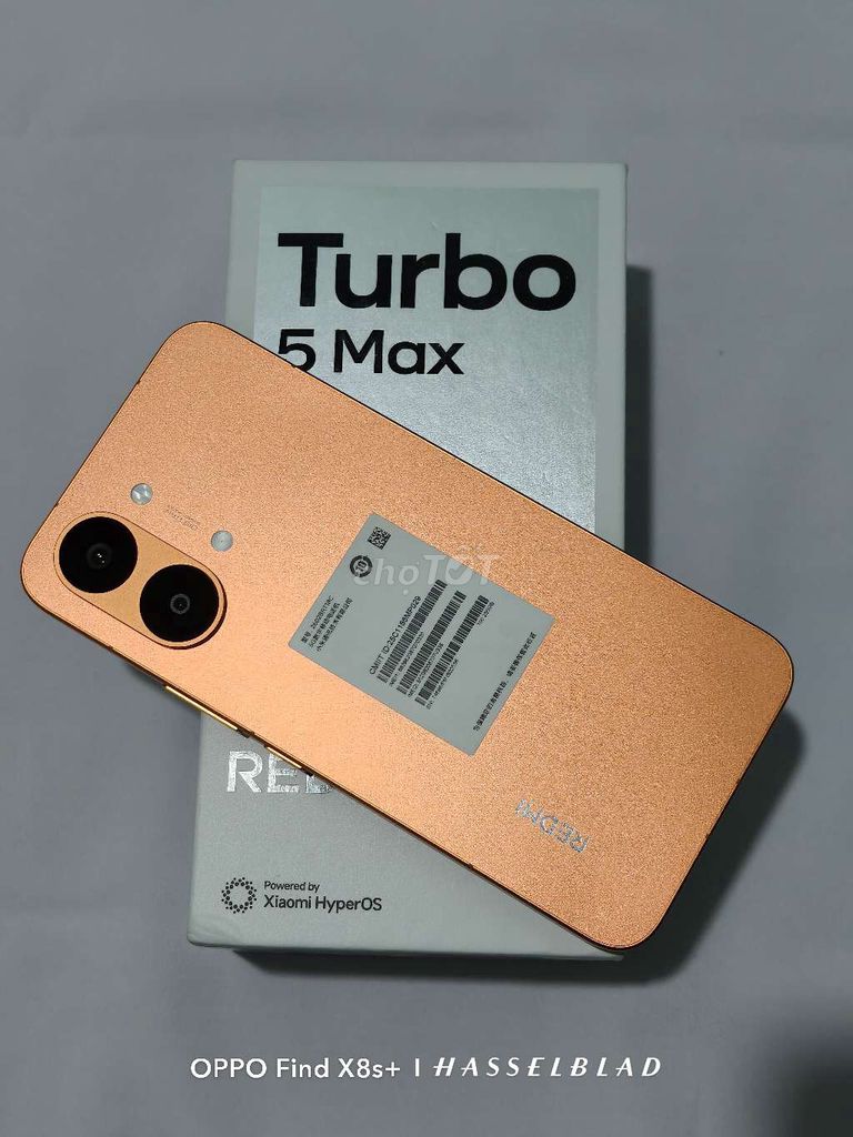 Xiaomi Turbo 5 Max 256GB Vàng đồng Như mới. Mua bán Điện thoại tại Quận Ninh Kiều Cần Thơ được đăng bởi lucci hình 1