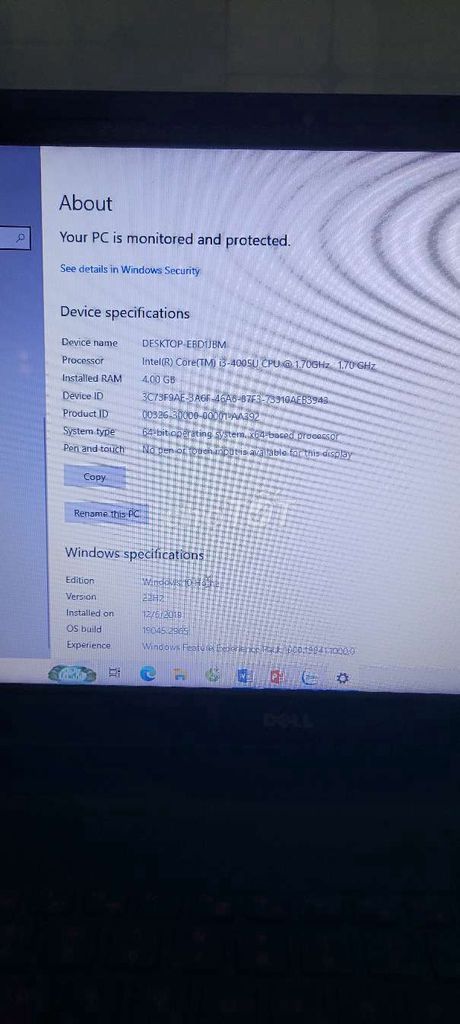 Dell i3 4GB Đen. Mua bán Laptop tại Huyện Hiệp Hòa Bắc Giang được đăng bởi Nguyễn Hải hình 1