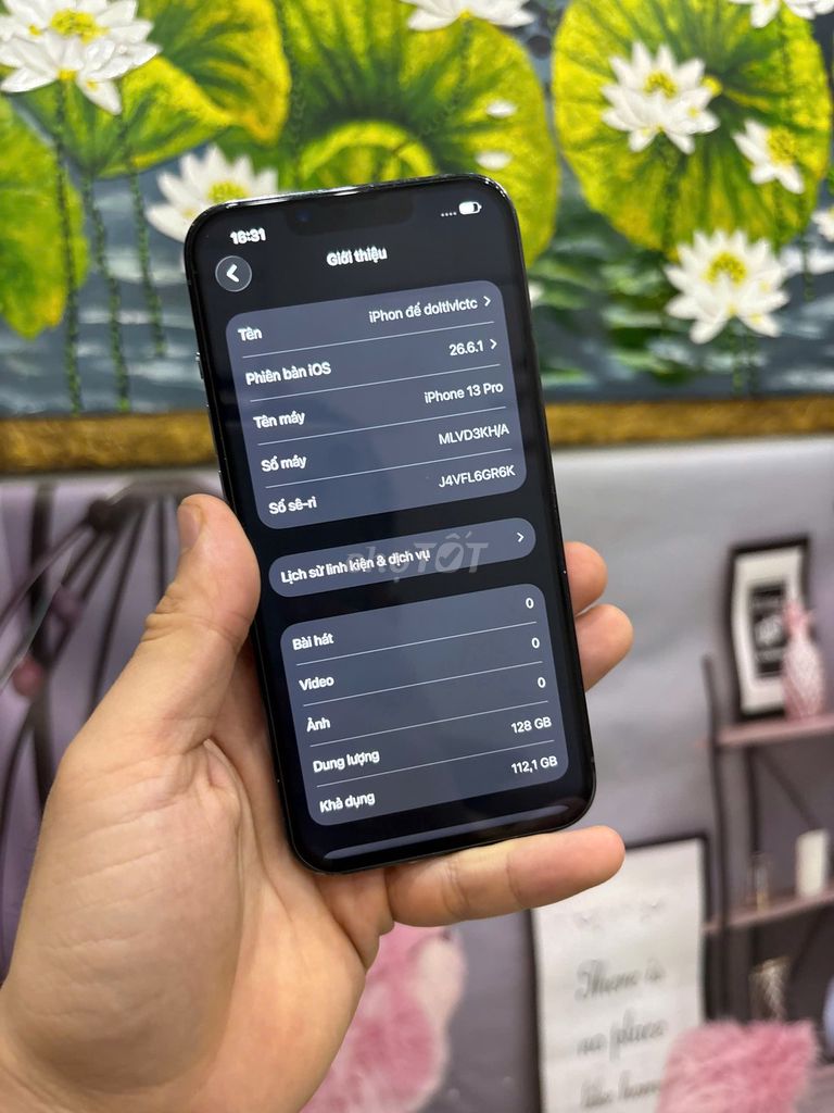 Apple iPhone 13 Pro 128GB Xanh Oled. Mua bán Điện thoại tại Quận Bắc Từ Liêm Hà Nội được đăng bởi Cửa hàng Bính Táo hình 1