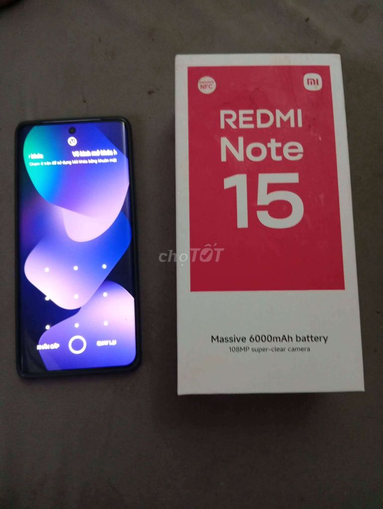 Xiaomi Redmi Note 15 128GB Tím. Mua bán Điện thoại tại Huyện Châu Đức Bà Rịa - Vũng Tàu được đăng bởi nhat vo hình 1