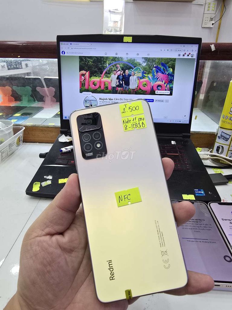 Xiaomi Note 11 Pro 8GB/128GB Trắng. Mua bán Điện thoại tại Thành phố Long Xuyên An Giang được đăng bởi Facebook Cầm Đồ Thúy Vân hình 1