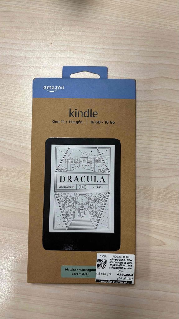 Amazon Kindle Gen 11 16GB Xanh Matcha Mới 100%. Mua bán Máy tính bảng tại Thành phố Dĩ An Bình Dương được đăng bởi Ngô Văn Tiến hình 1