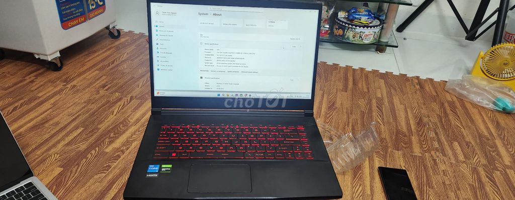 MSI GF63 Thin 11th Gen Intel(R) Core(TM) i5-11400H. Mua bán Laptop tại Quận Hà Đông Hà Nội được đăng bởi Thanh Thảo Nguyễn hình 1