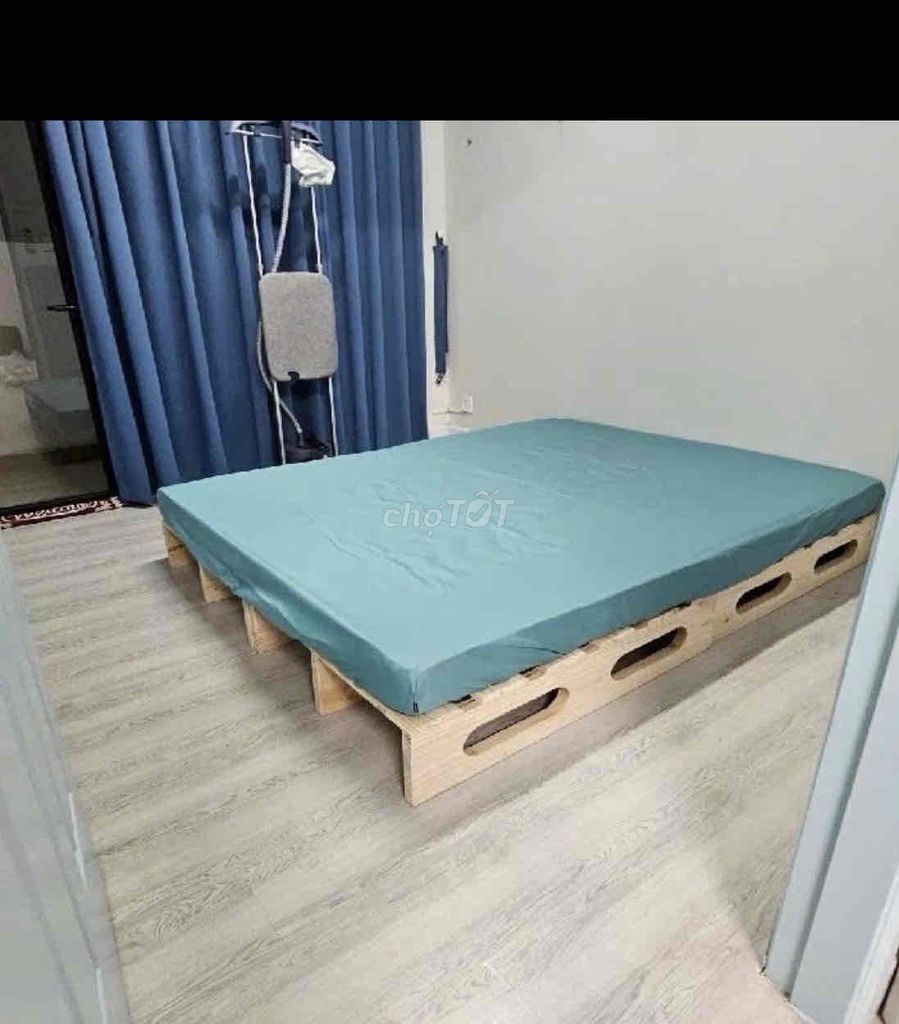 bộ giường palet gỗ thông mới đủ kích thước