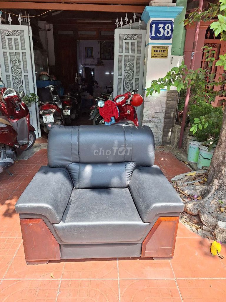 Sofa đơn. Sofa da