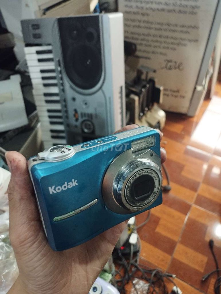 Xác máy ảnh kodak xanh khá đẹp mới cho thợ