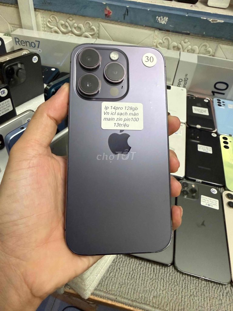 IPhone 14 Pro 128GB Tím Vn. Mua bán Điện thoại tại Thành phố Thủ Dầu Một Bình Dương được đăng bởi TTMobileBD hình 1