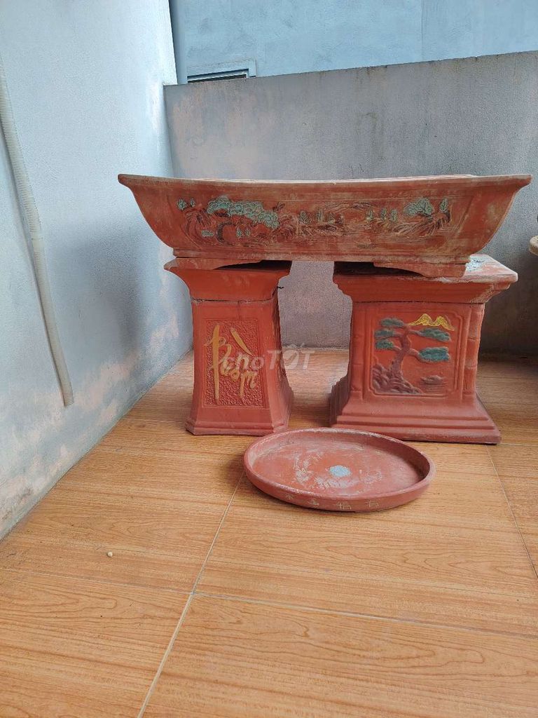 Đôn gốm + ang. Mua bán Cây cảnh, đồ trang trí tại Huyện Hoài Đức Hà Nội được đăng bởi anhuy hình 1