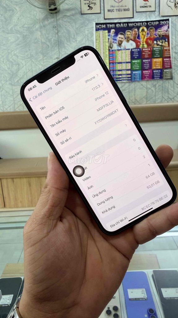 Apple iPhone 12 64GB Xanh Đã sử dụng. Mua bán Điện thoại tại Quận Bình Thạnh Tp Hồ Chí Minh được đăng bởi Phan Luận hình 1