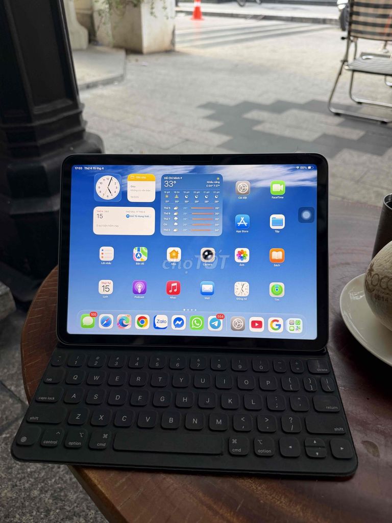 Apple iPad Air 11 inch (M2) 128GB còn box. Mua bán Máy tính bảng tại Huyện Bình Chánh Tp Hồ Chí Minh được đăng bởi Lê Trung Tài hình 1
