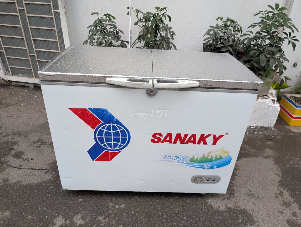Tủ đông Sanaky 250L 2 chế độ đông mát. Mua bán Tủ lạnh tại Quận Hoàng Mai Hà Nội được đăng bởi Duc Pham hình 1