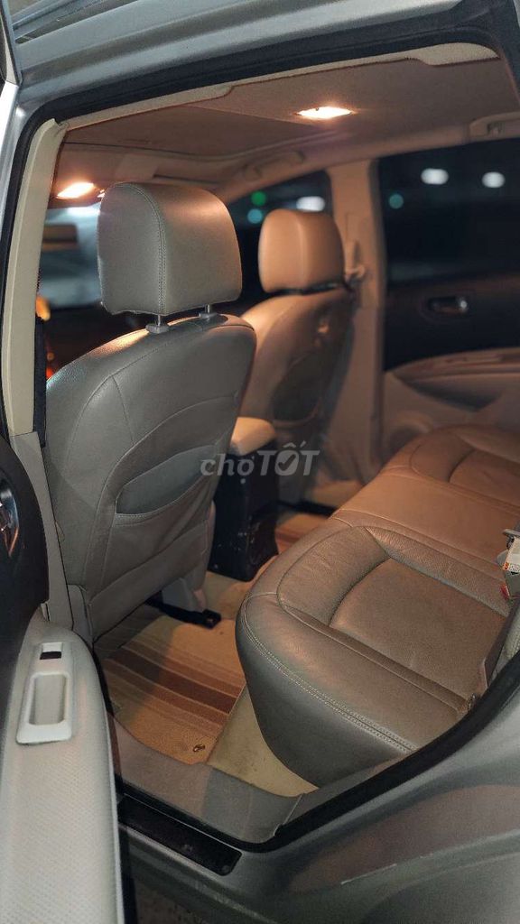 Nissan Rogue SL 2007 США, серебристая кожа, 5 мест