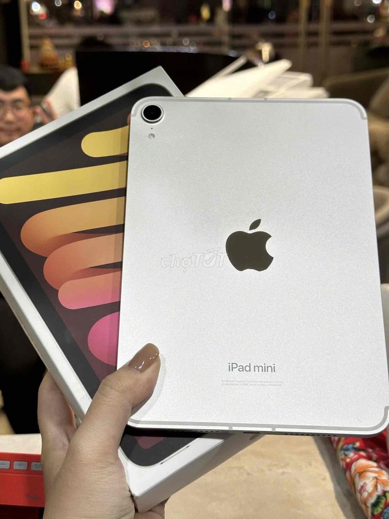 Apple iPad Mini 7 128GB Starlight Za/a Sạc 4L CBH. Mua bán Máy tính bảng tại Quận 8 Tp Hồ Chí Minh được đăng bởi TRƯỜNG MOBILE  hình 1