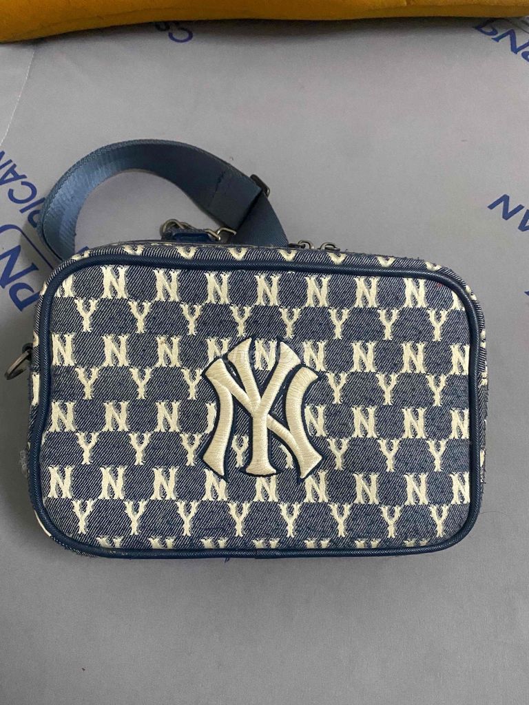 Túi đeo chéo MLB Nam Vải Xanh. Mua bán Túi xách tại Huyện Hóc Môn Tp Hồ Chí Minh được đăng bởi Trần Văn Quảng hình 1