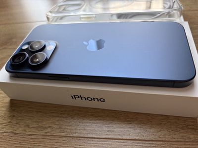 iPhone 15 ProMax 256 Titan Blue Fullbox BH 6th