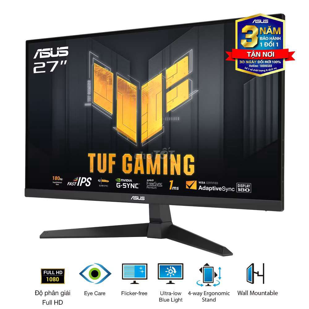 Màn hình ASUS VG279Q3A 27 inch IPS 180Hz. Mua bán Phụ kiện (Màn hình, Chuột...) tại Quận 5 Tp Hồ Chí Minh được đăng bởi Nguyễn Quốc Bảo hình 1