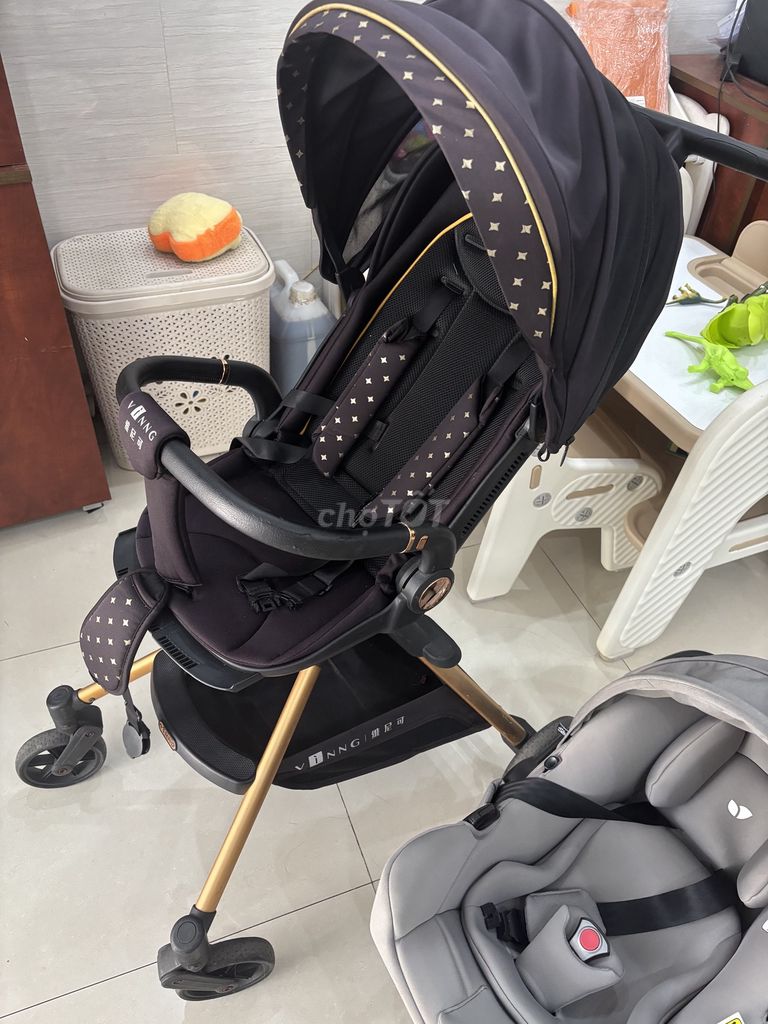 Xe đẩy Vinng Q7 Đen đã sử dụng. Mua bán Mẹ và bé tại Quận 12 Tp Hồ Chí Minh được đăng bởi Lê Đinh Tuệ Nhi hình 1