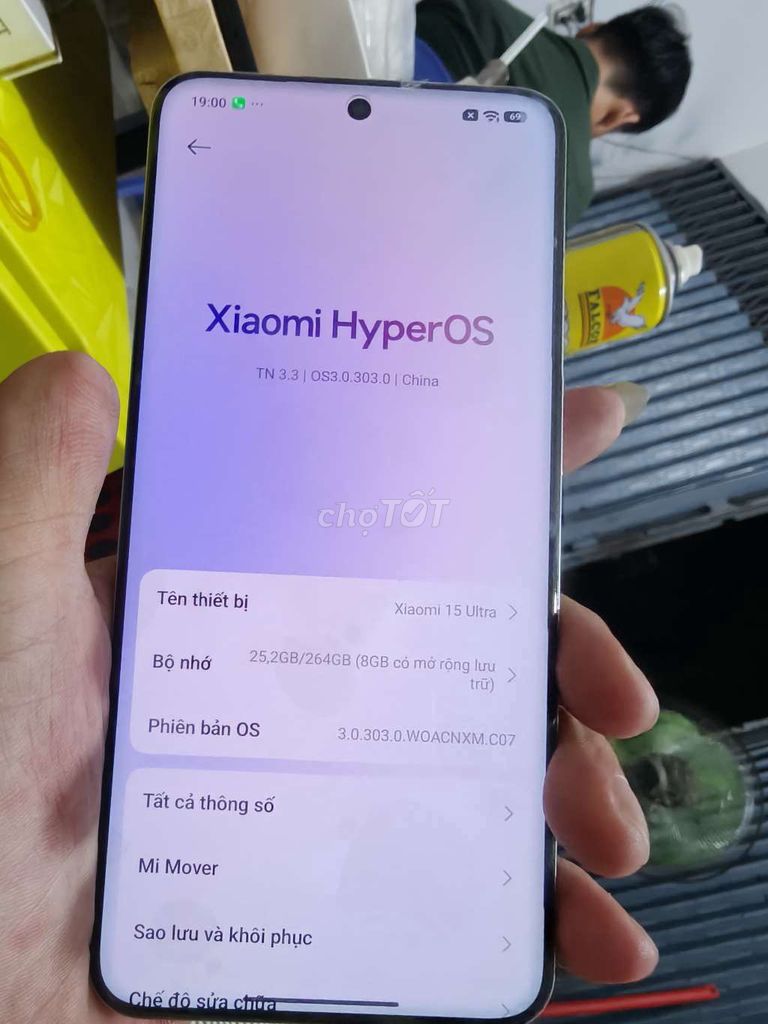 Xiaomi 15 Ultra full tiếng việt + bank. Mua bán Điện thoại tại Thành phố Bến Tre Bến Tre được đăng bởi Từ Tuấn Bến Tre hình 1