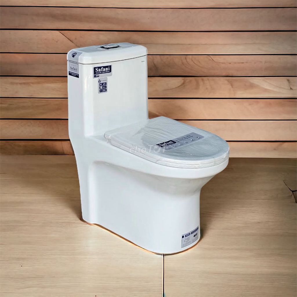 Bồn cầu safani men nano nguyên khối chống bám ố . Dịch vụ nhà cửa khác tại Quận 12 Tp Hồ Chí Minh được đăng bởi Thế Giới Phòng Tắm namido hình 1