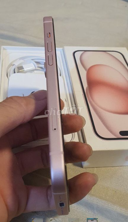 iPhone 15 hồng 128Gb bản VN/A