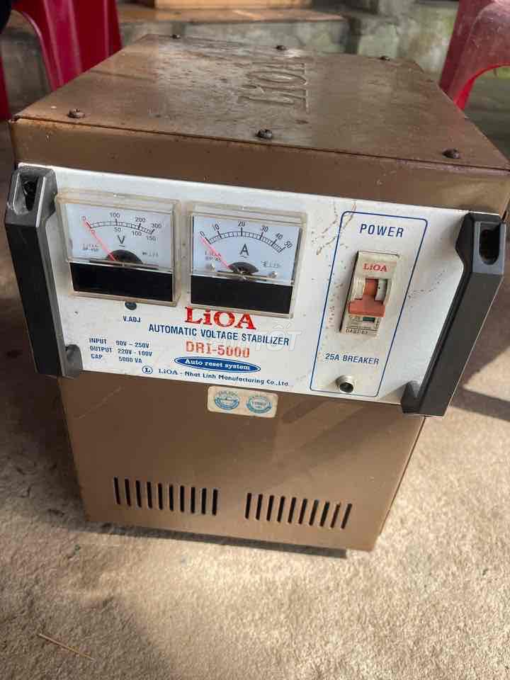 Ổn áp Lioa DRI-5000 5kW Dây đồng. Mua bán Đồ chuyên dụng, Giống nuôi trồng tại Huyện Ea Kar Đắk Lắk được đăng bởi ATiến hình 1